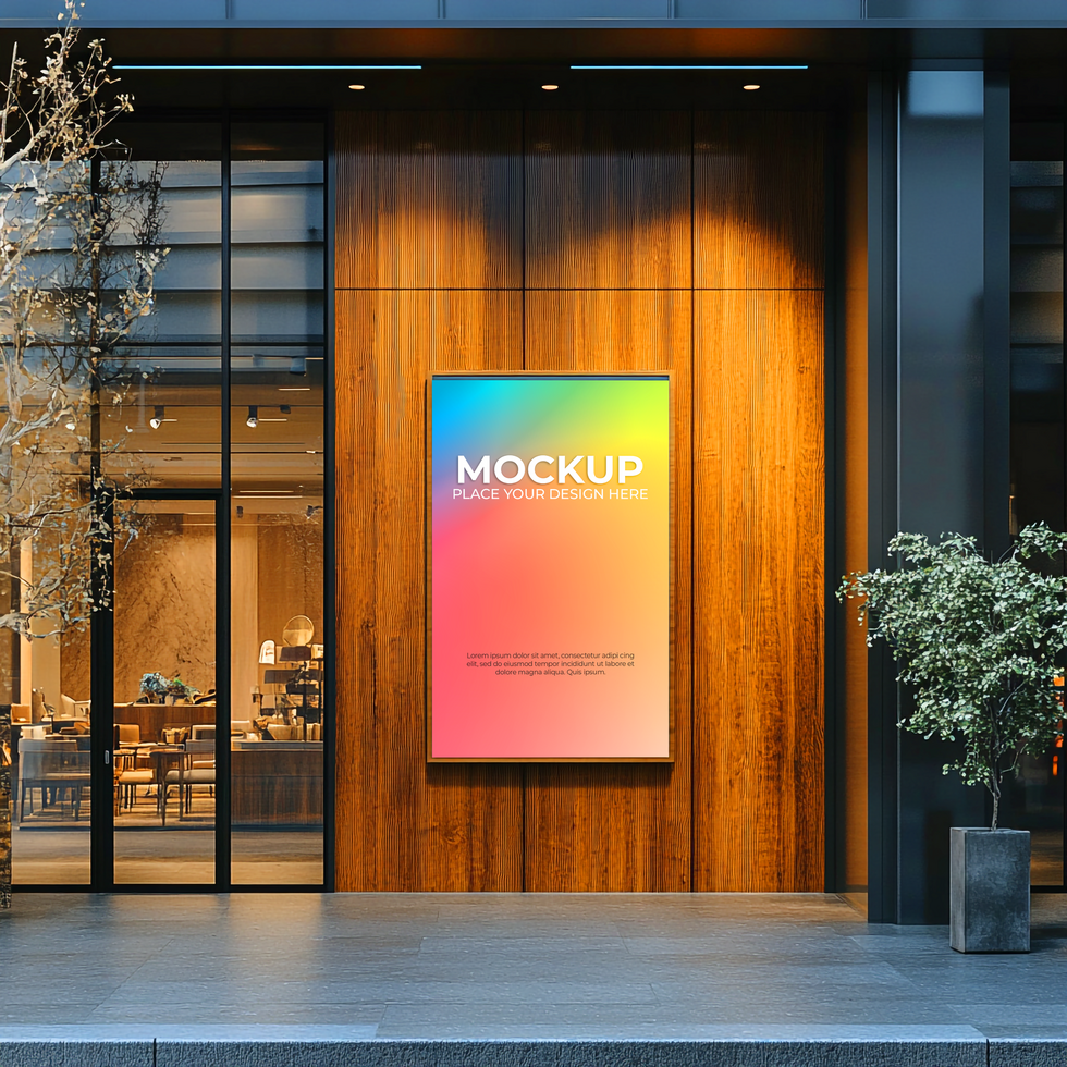 Luxury Retail Storefront Mockup for Premium Brand Identity psd