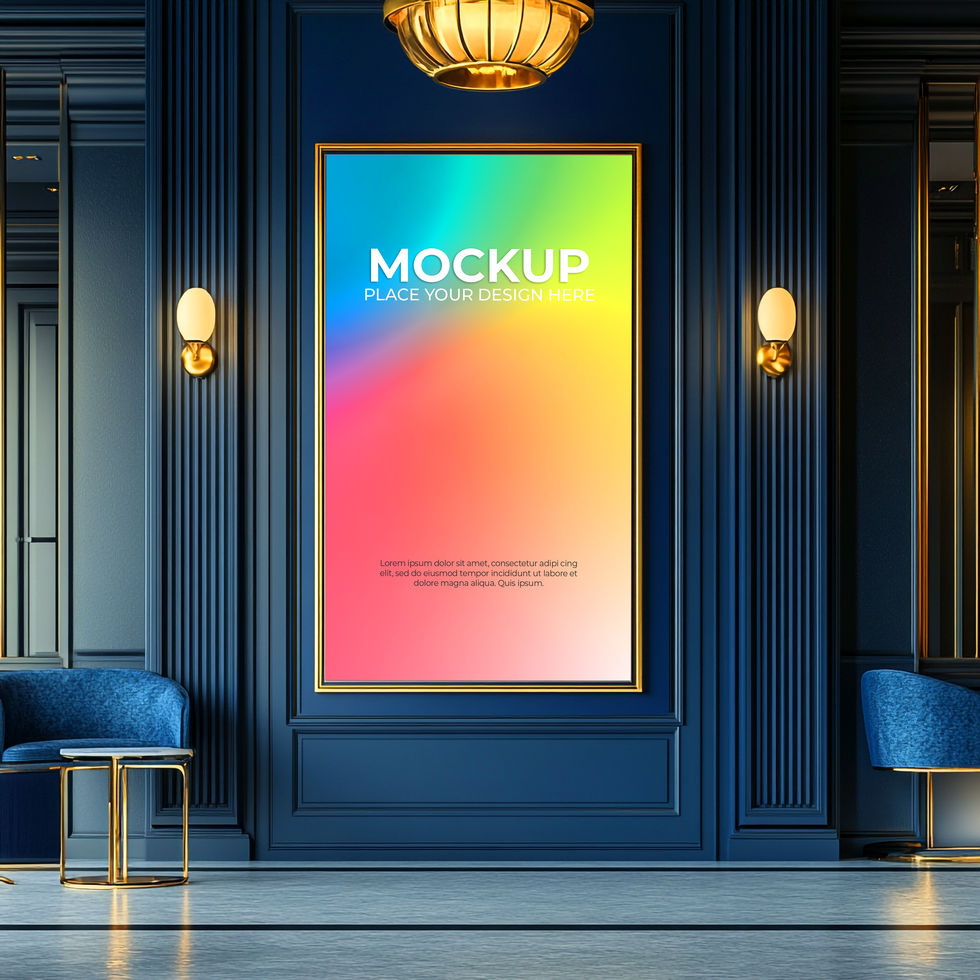 High-End Storefront Mockup for Chic Business Branding psd