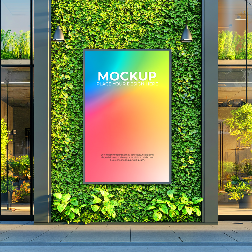 Brandable Empty Shopfront Mockup for Graphic Designers psd