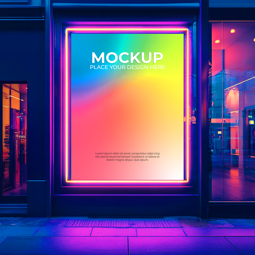 Corporate Storefront Mockup for Marketing and Advertising psd