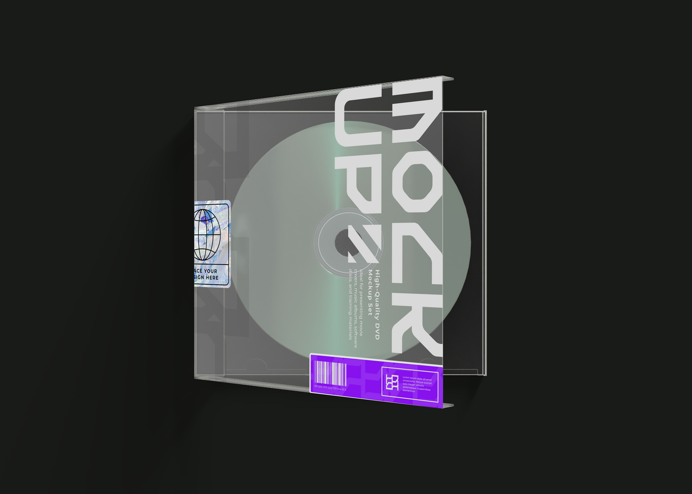 CD Mockup for Corporate and Personal Branding psd