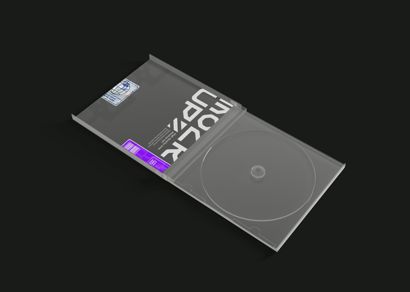 CD Cover Mockup Corporate and Personal Branding psd