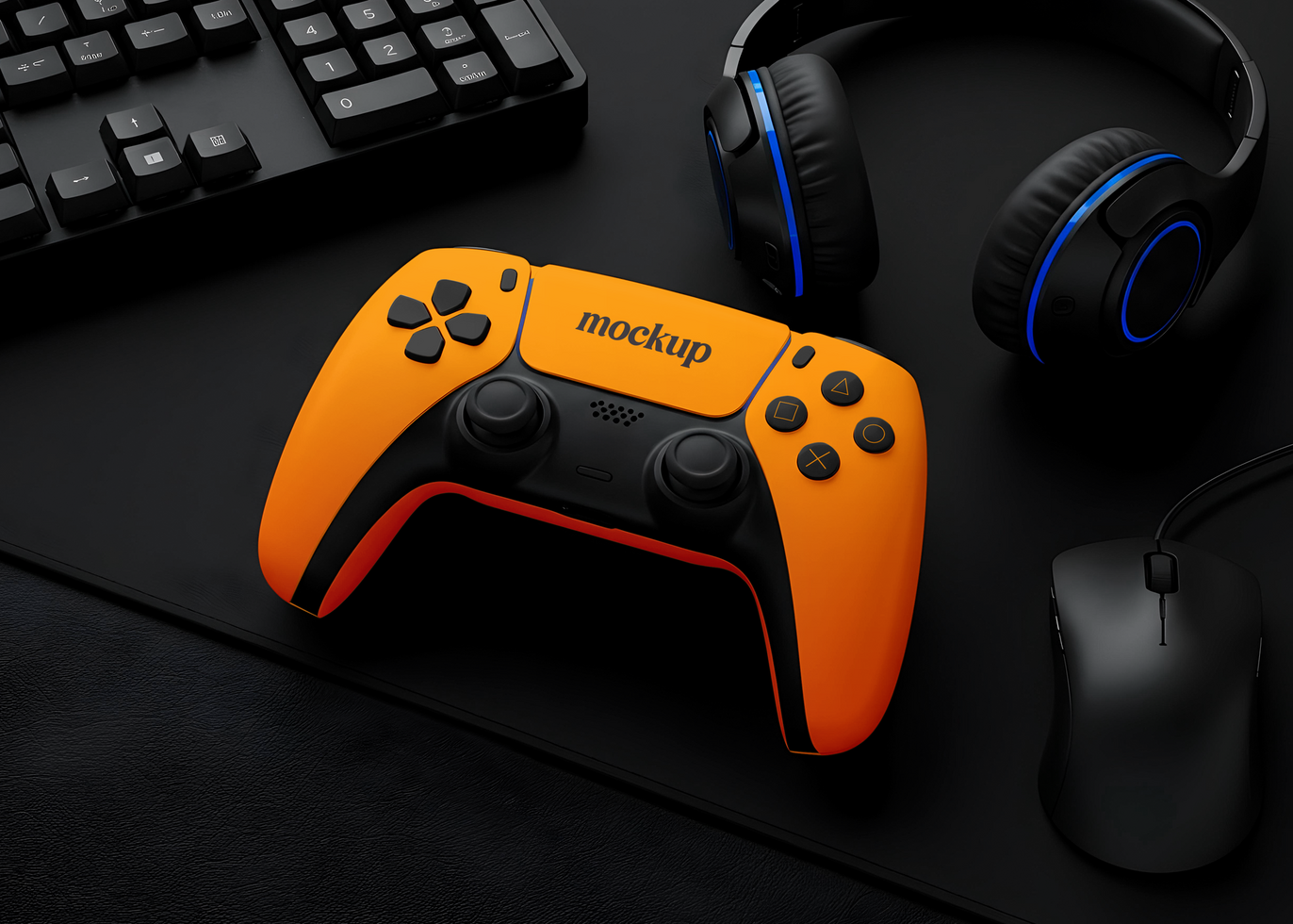 Game Controller Mockup psd