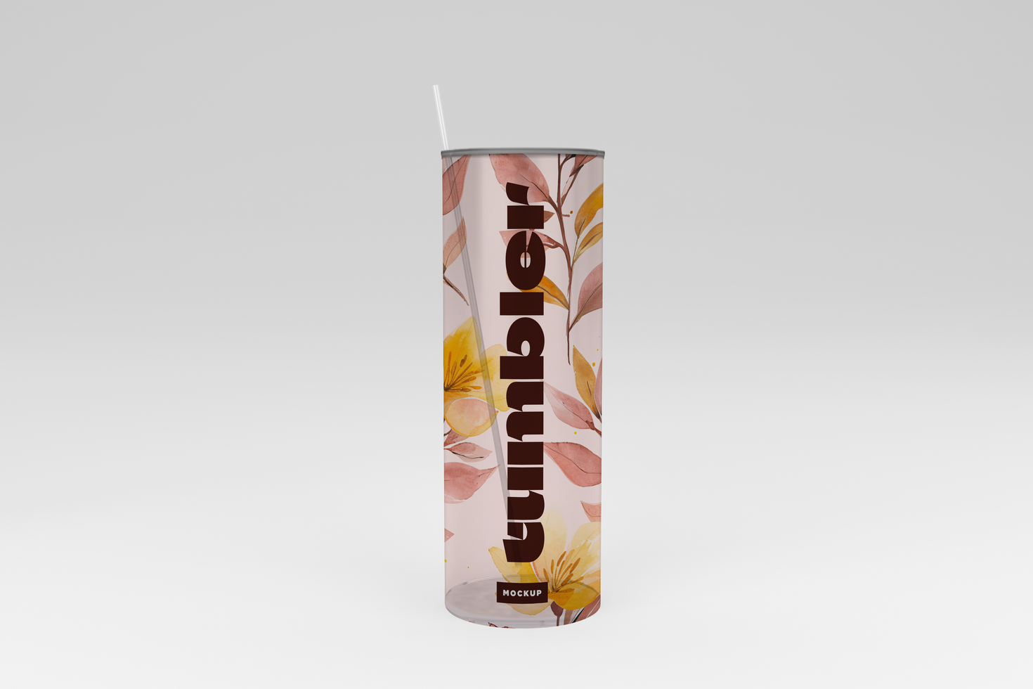 Tumbler Drinking Jar Mockup psd