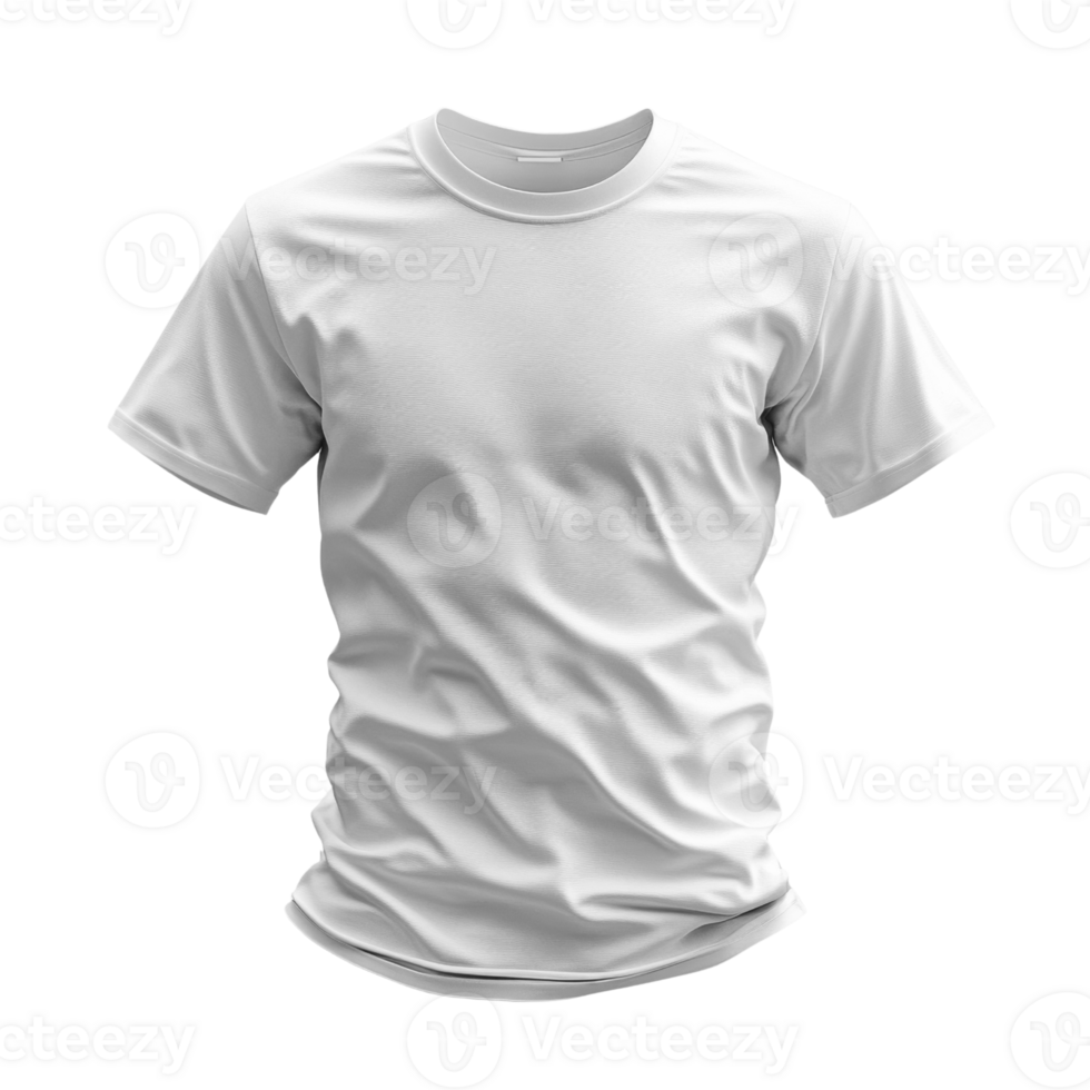 plain white t shirt with relaxed fit and soft fabric, ideal for casual wear png