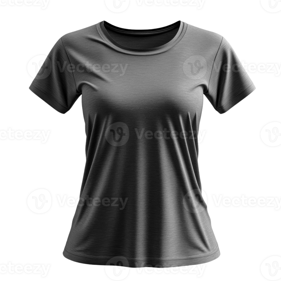 Gray short sleeve t shirt for casual wear, featuring comfortable fit and soft fabric. Ideal for everyday outfits png