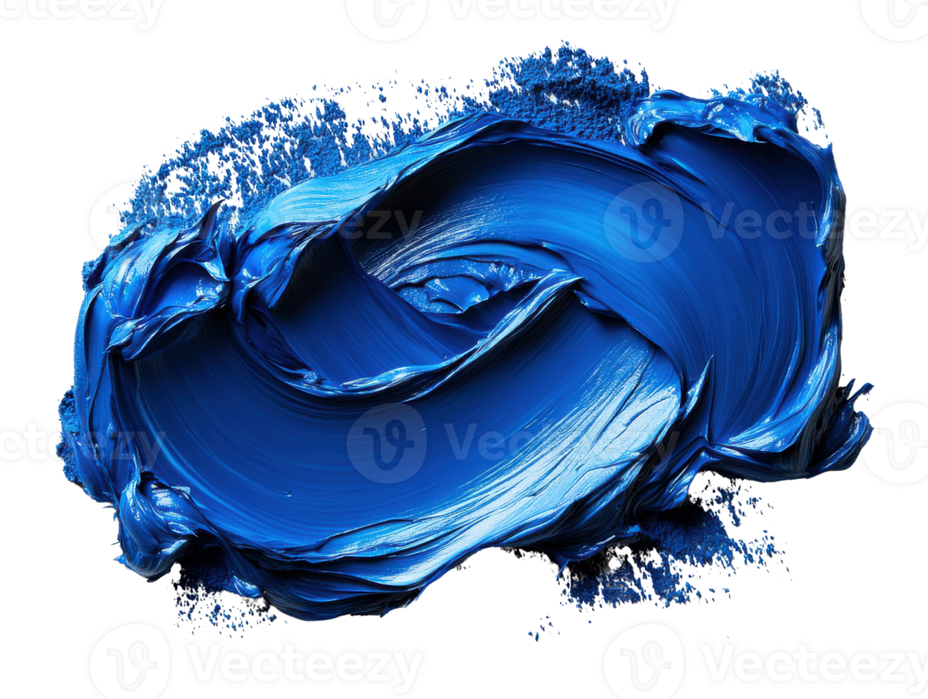 Blue paint stroke, vibrant color, artistic texture, abstract design, creative background, fluid motion, artistic expression png