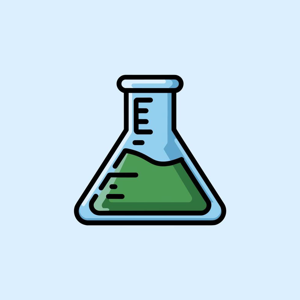 A Measuring Cylinder for Accurate Liquids vector