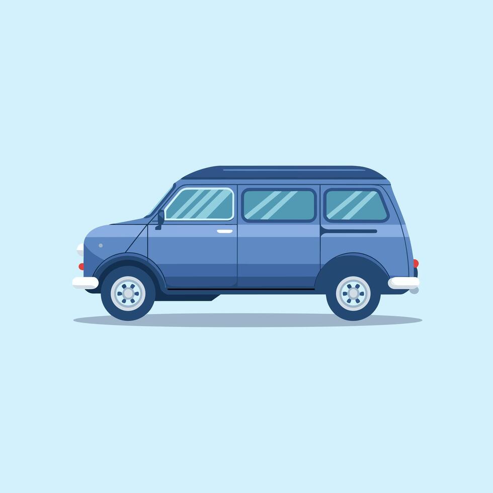 Sleek and Spacious Station Wagon for Urban and Highway Driving vector