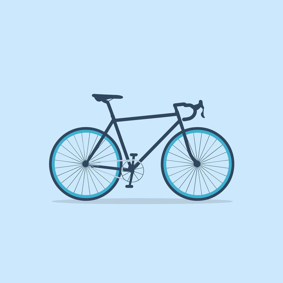 Stylish and Reliable Bicycle for Everyday Travel vector