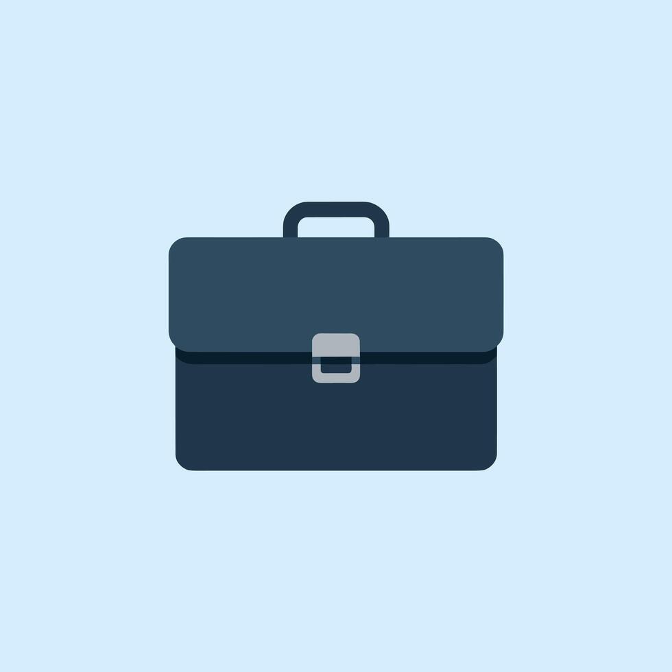 Elegant Executive Briefcase Isolated on a Clean Background vector