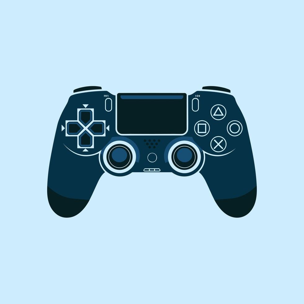 High-Tech Wireless Gamepad for Immersive Gaming vector