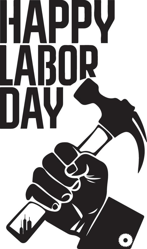 Labor day illustration vector