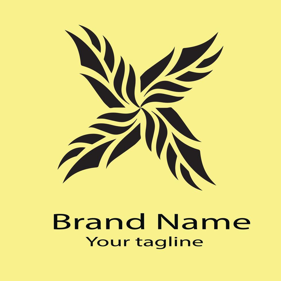 top-tier Unique logo design For business company. Color editable. vector