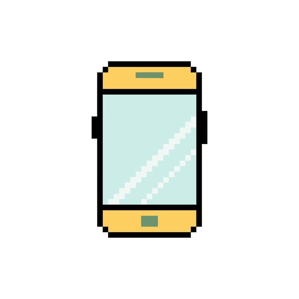 smartphone gadget pixel vector