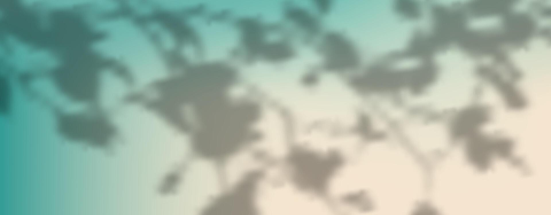 A blurry image of a tree with leaves vector
