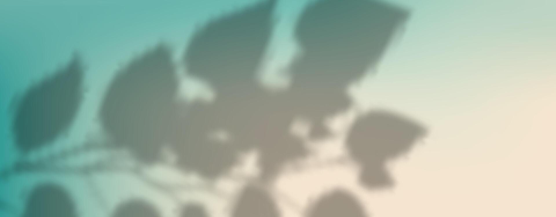 A blurry image of a plant with leaves vector
