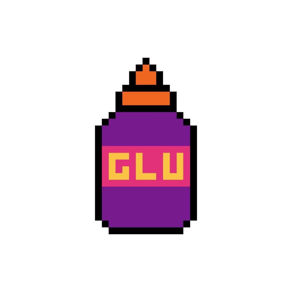 glue pixel label vector