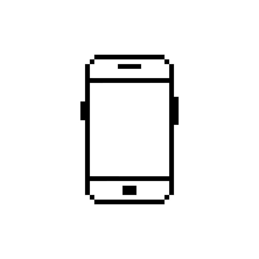 phone outline design vector