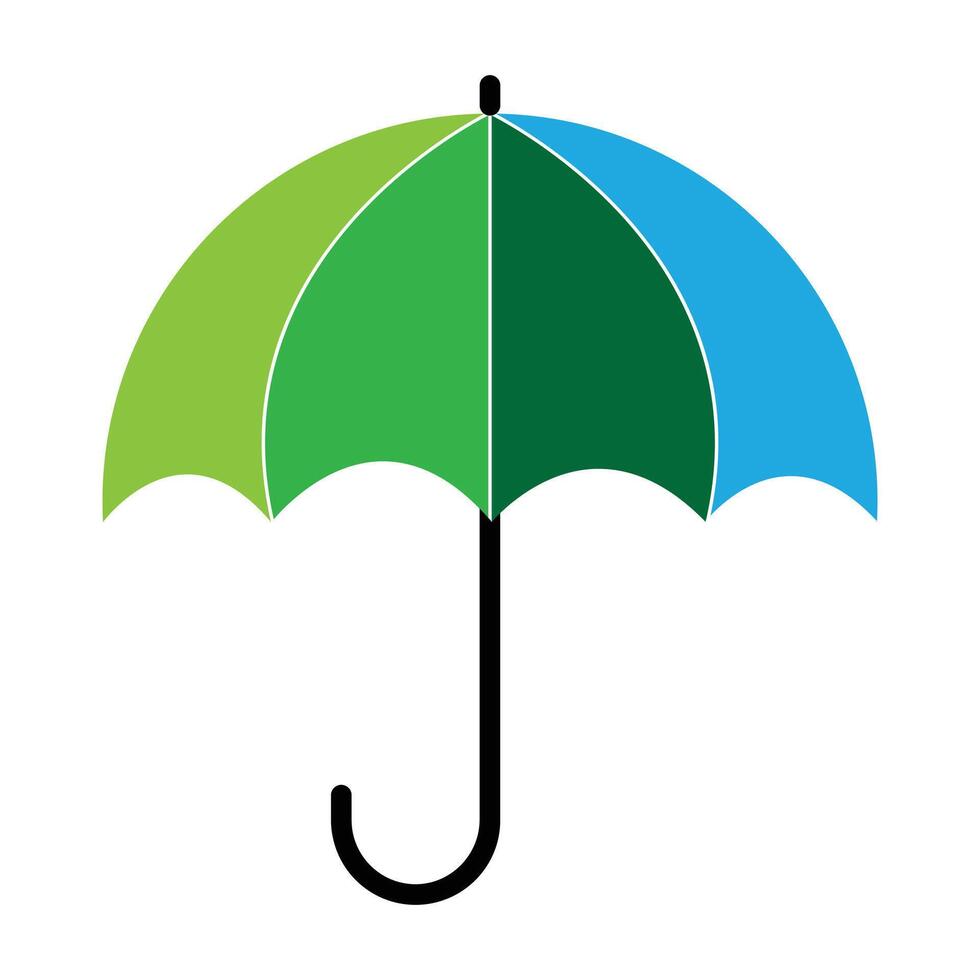 illustration of an umbrella vector