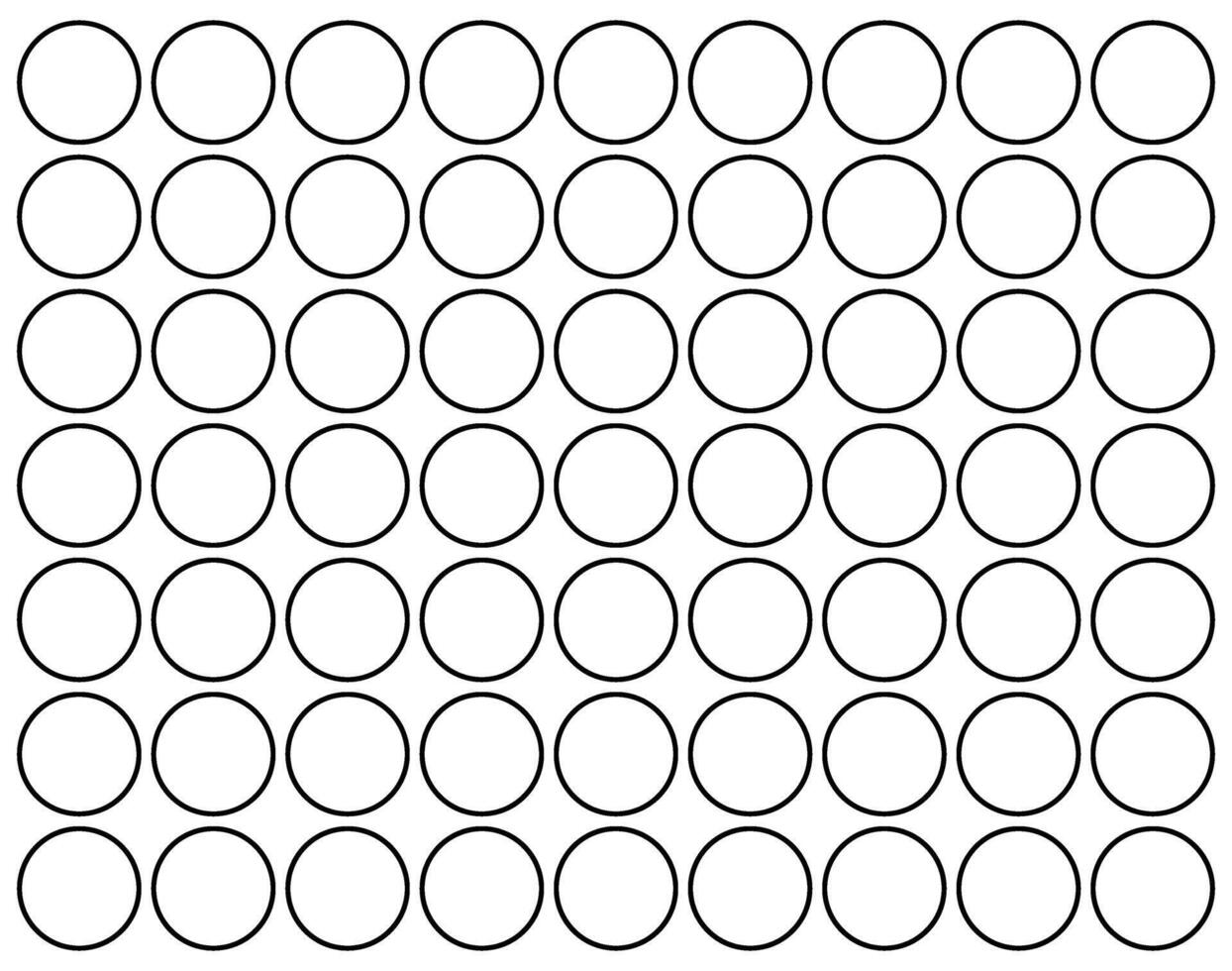 Simple Circle Shape Motif Pattern, can use for decoration, ornate, wallpaper, carpet, wrapping, bad cover, fabric, textile, tile or graphic design element. Memorable. vector