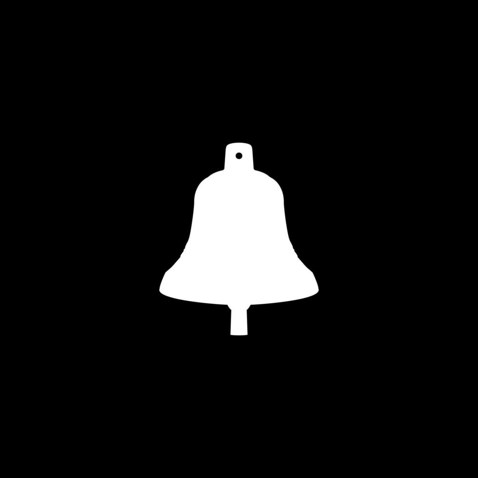 Silhouette of the Hand Ringing Bell, Flat Style, can use for Pictogram, Apps, Website, Logo, Art Illustration, of Graphic Design Element. Simple and Memorable. vector