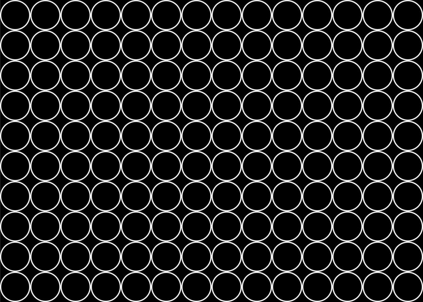 Simple Circle Shape Motif Pattern, can use for decoration, ornate, wallpaper, carpet, wrapping, bad cover, fabric, textile, tile or graphic design element. Flat and Memorable. vector