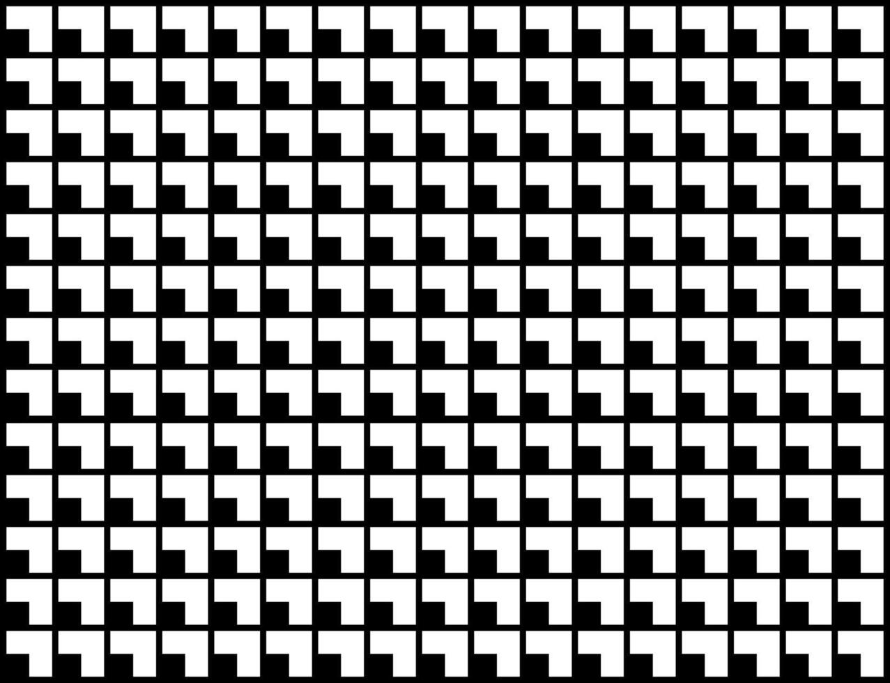 Square Silhouette Motif Pattern, can use for Decoration, Wallpaper, Wrapping Paper, Carpet, Floor, Background, or Graphic Design Element. Memorable. vector
