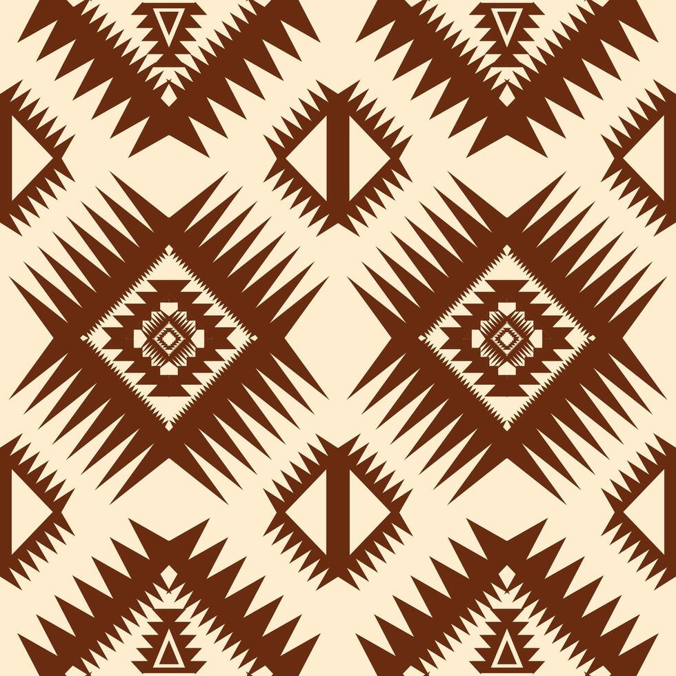 Ikat seamless pattern. vector