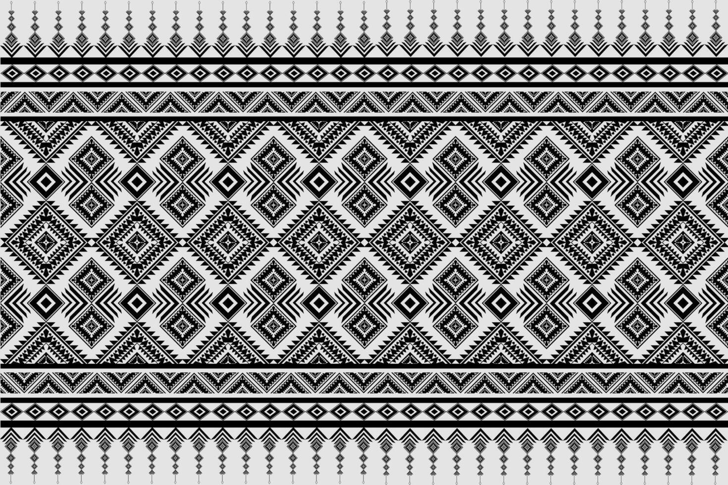 Vintage Ethnic pattern in tribal vector