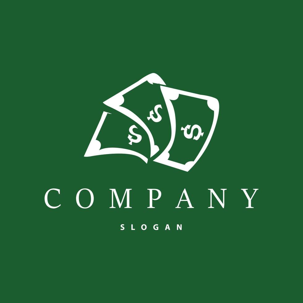 money logo financial symbol design with simple concept icon design vector