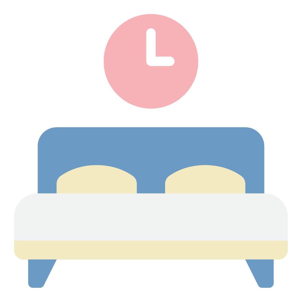 Cozy Bed with Timer for Optimal Sleep vector