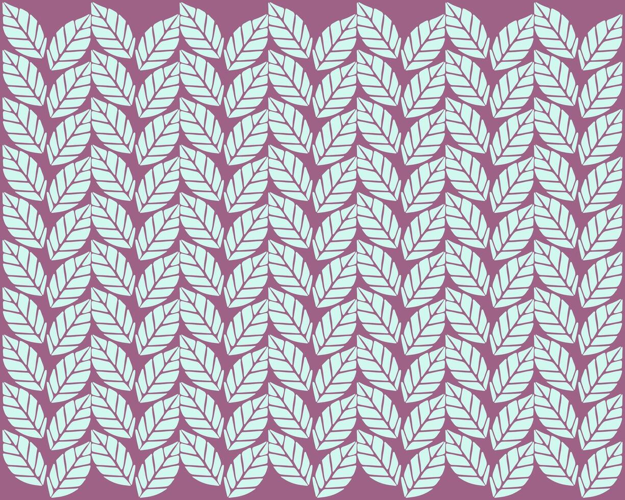 Plant leaf botanical garden fashionable repeated pattern background illustration layout textile motif print art editable vector