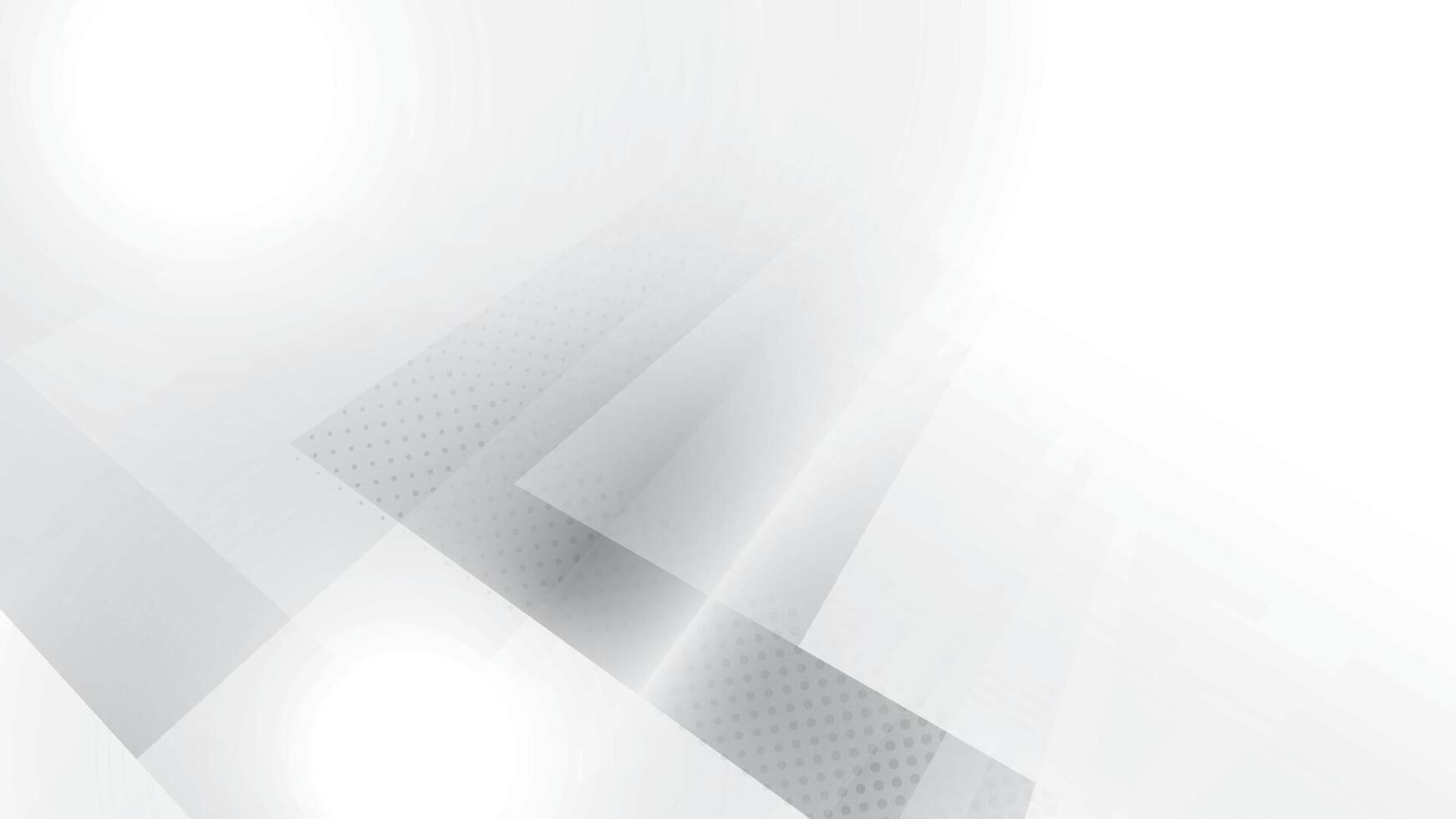 Abstract white and gray color, modern design stripes background with geometric shape and dot pattern illust vector