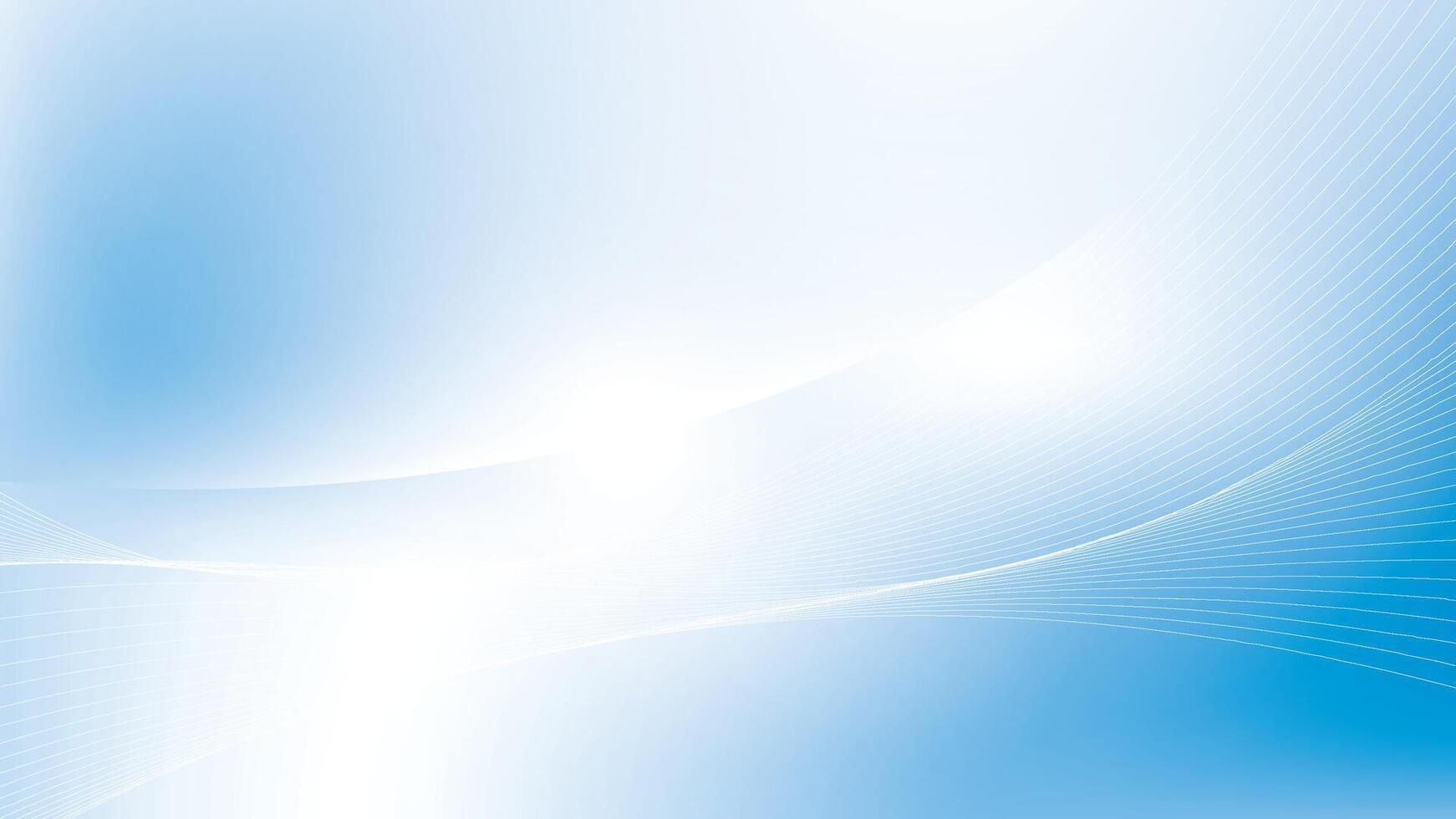 Abstract geometric white and blue color, modern design stripes background with curve lines illustration vector