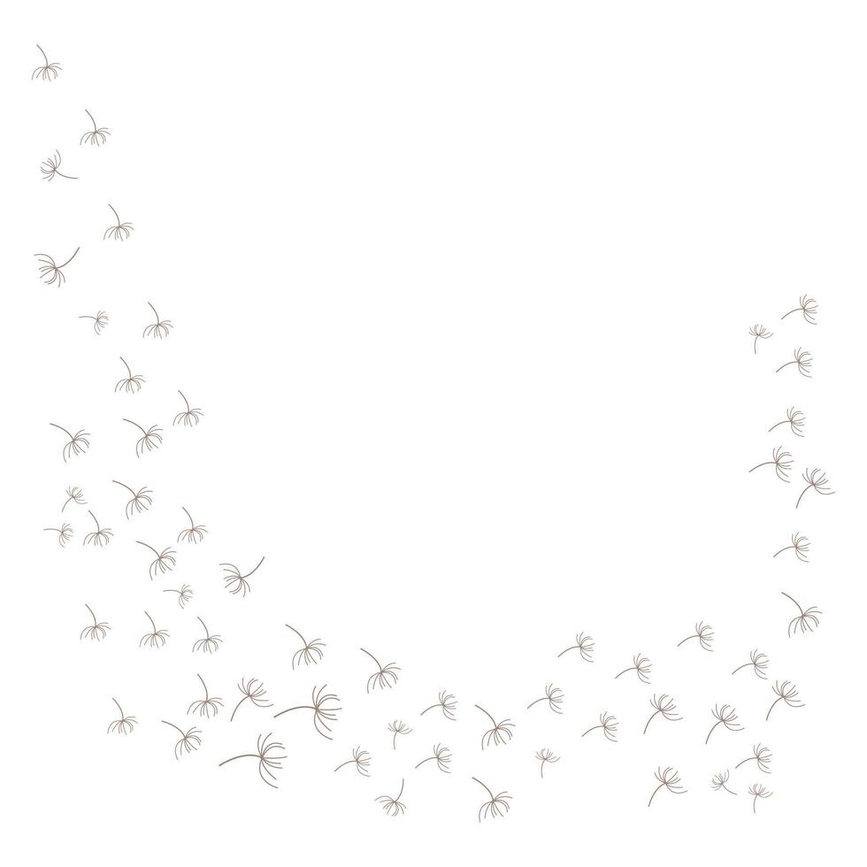 dandelion logo wallpaper background illustration dandelion plant template flying vector