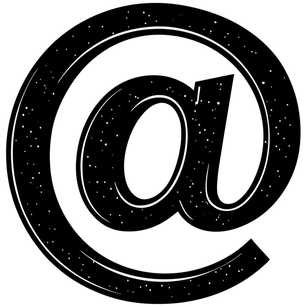 Worn at Icon Retro Grunge Effect vector