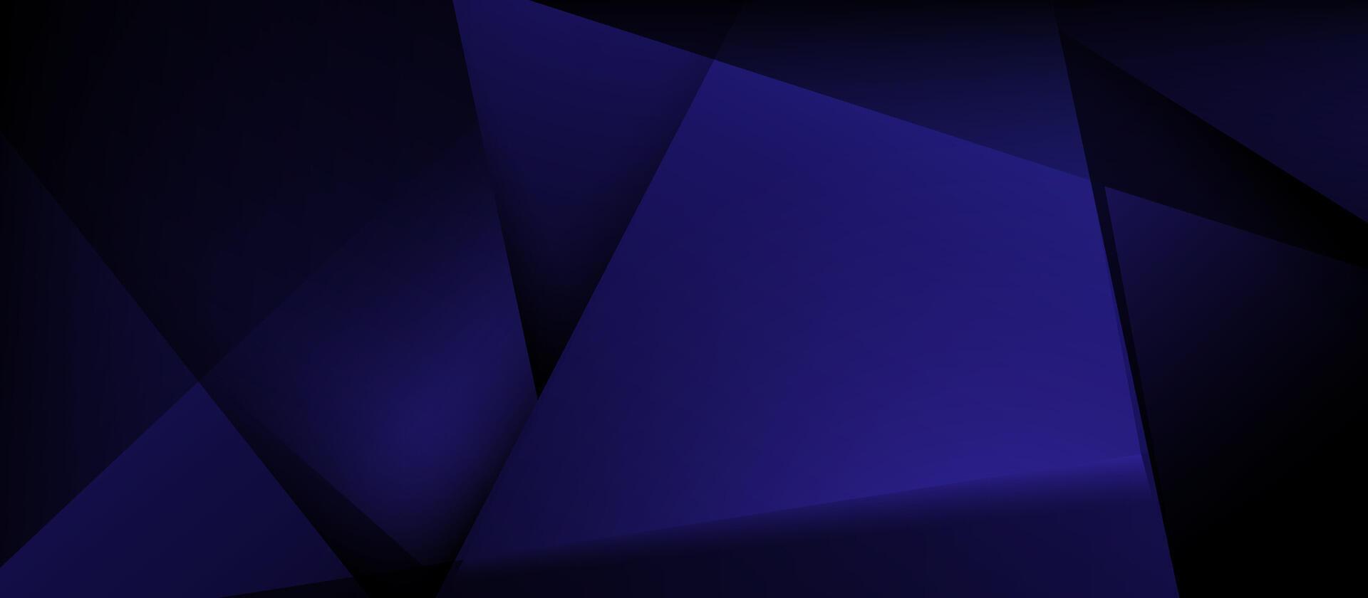 Dark Blue Geometric Abstract Background vector