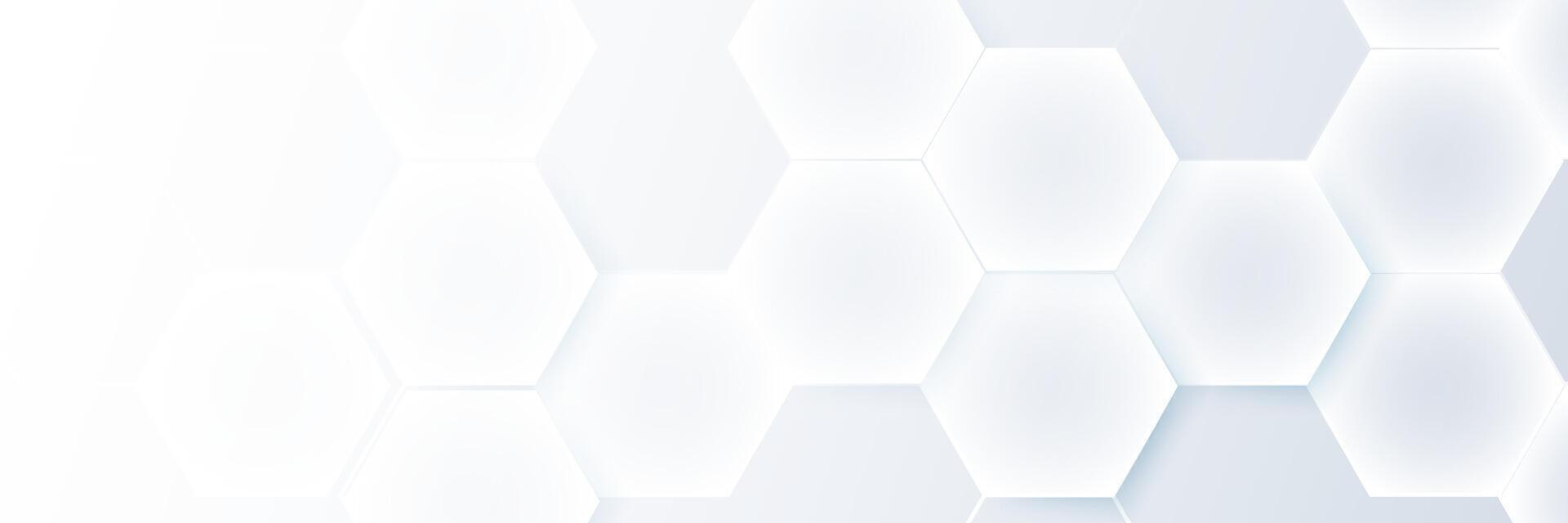 Futuristic Hexagonal Abstract Background vector