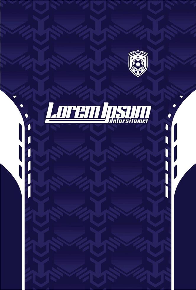 Abstract background for sports jersey pattern navy vector