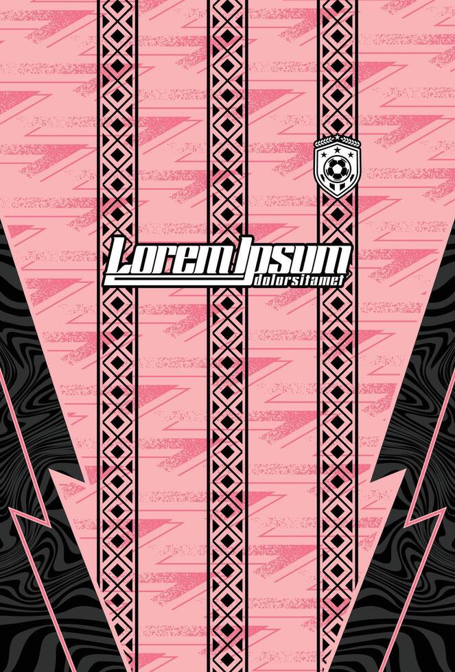Abstract background for sports jersey pattern liquid pink vector