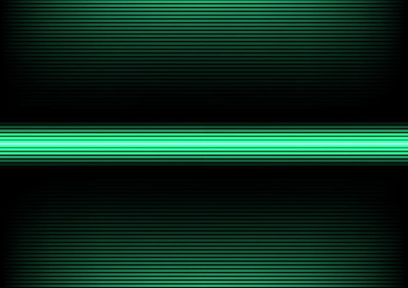 Futuristic Green Line Scan A captivating display of a vibrant green line scanning across a dark background, evoking a sense of technology and innovation. vector