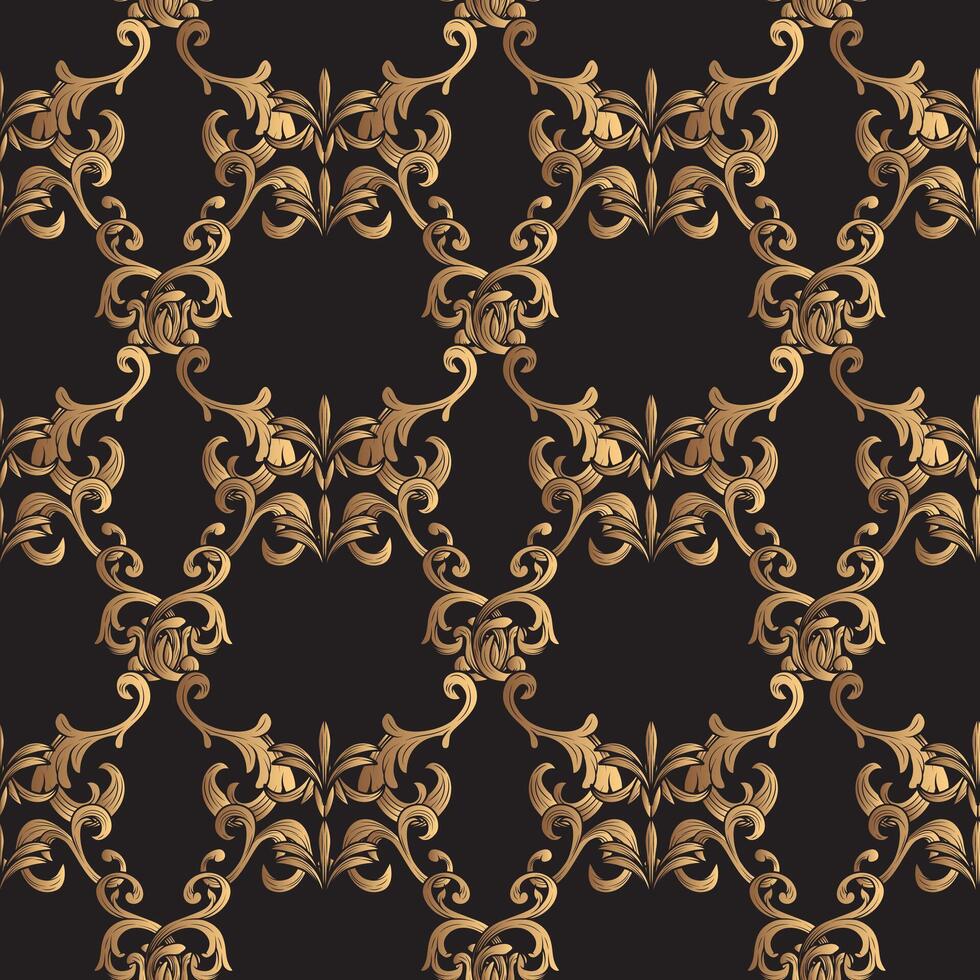 Luxurious Ornament Seamless Pattern vector