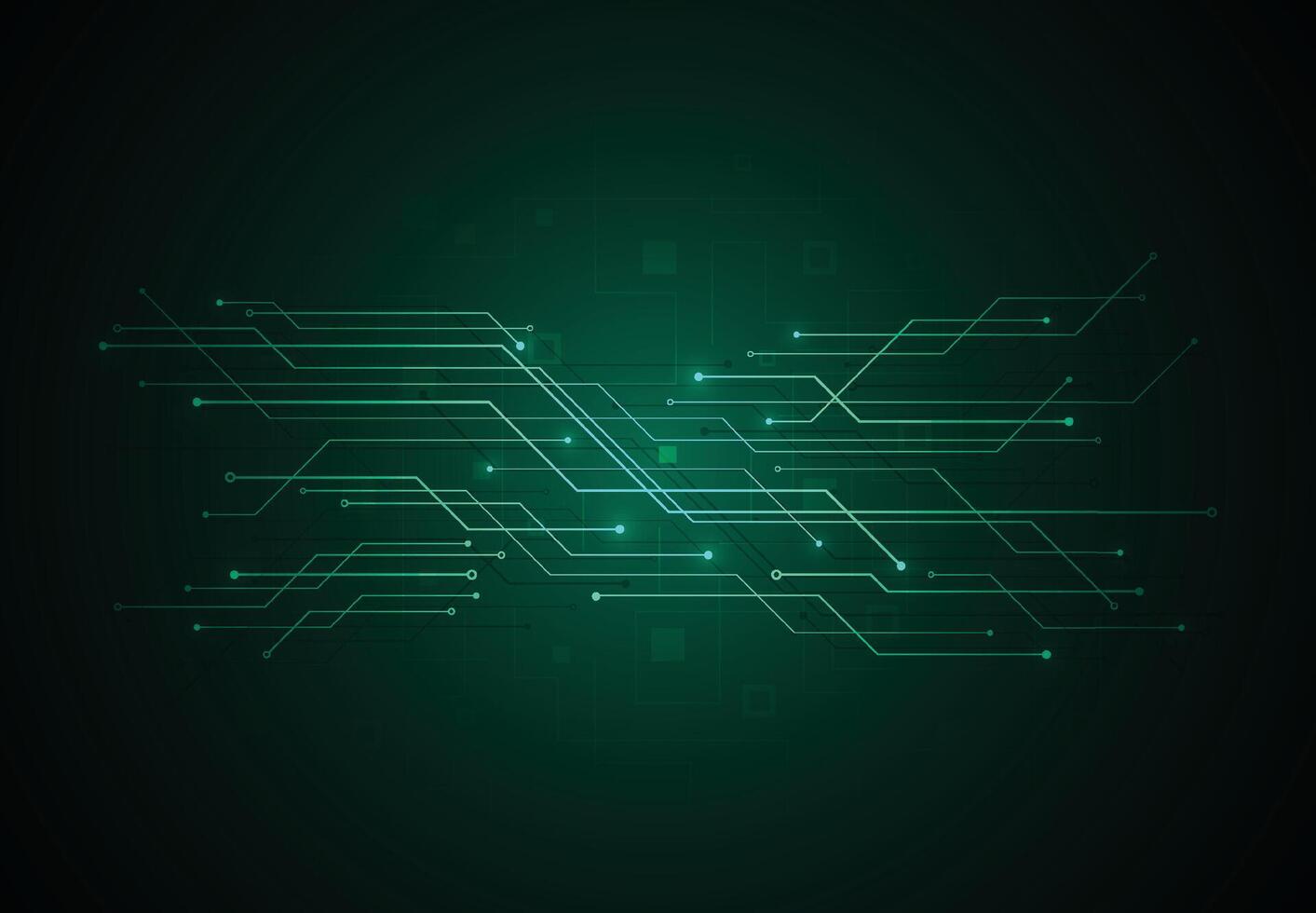Abstract digital background with technology circuit board texture. Electronic motherboard illustration vector