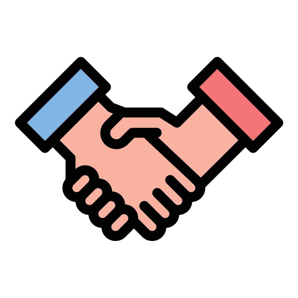 Honesty icon in flat line style representing truth integrity and transparency ideal for ethics communication and trust concepts. vector