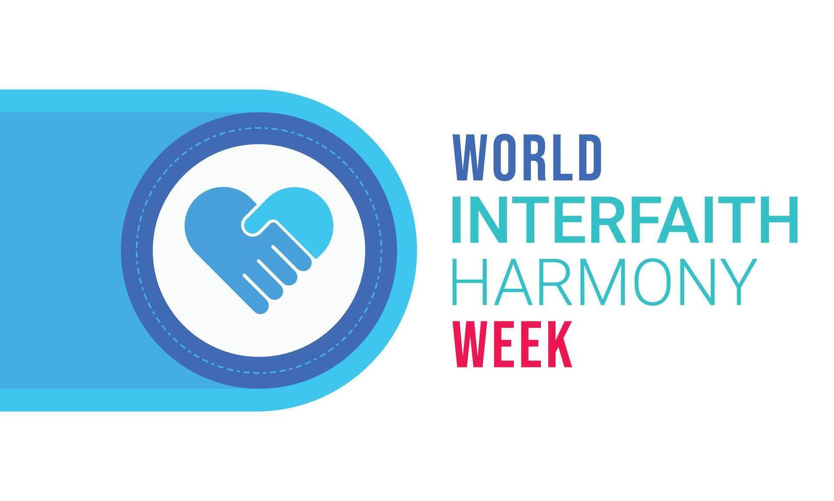 World Interfaith Harmony Week vector