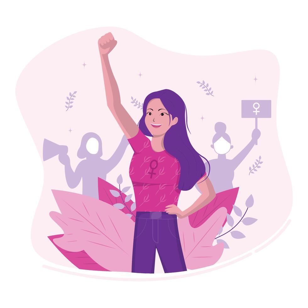 Women Justice Day vector