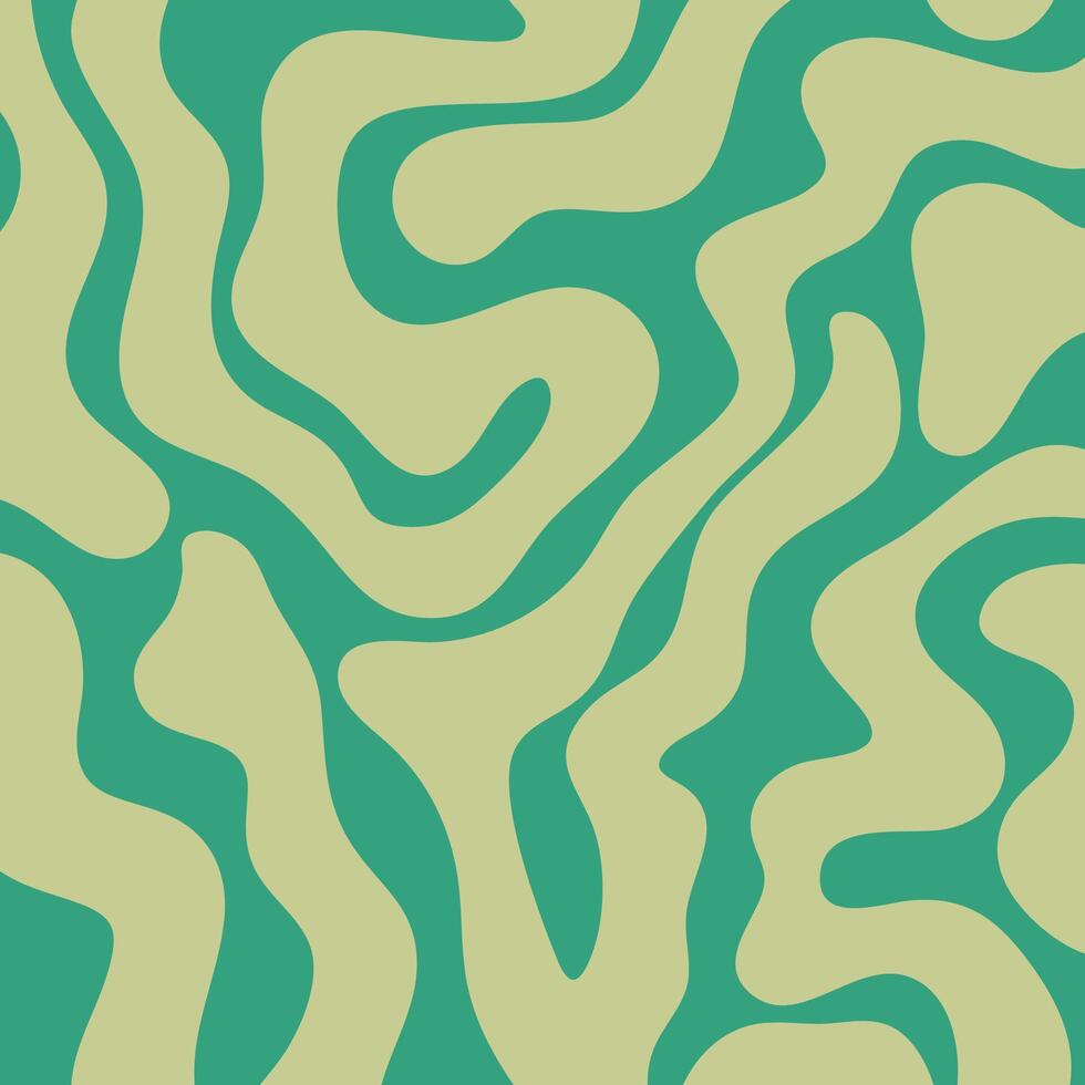 Abstract background with a hand drawn pattern design with wavy lines vector