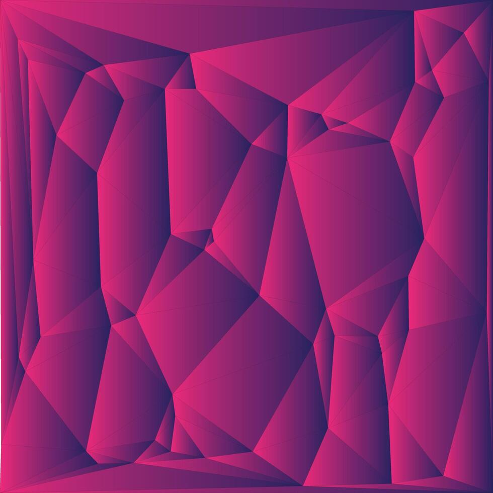 Abstract Geometric Background With Vibrant Purple Polygonal Shapes vector