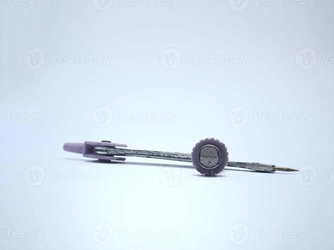 precision compass circle making tool made of metal photo